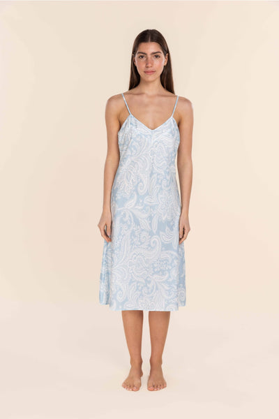 Caroline Cotton Sateen Chemise