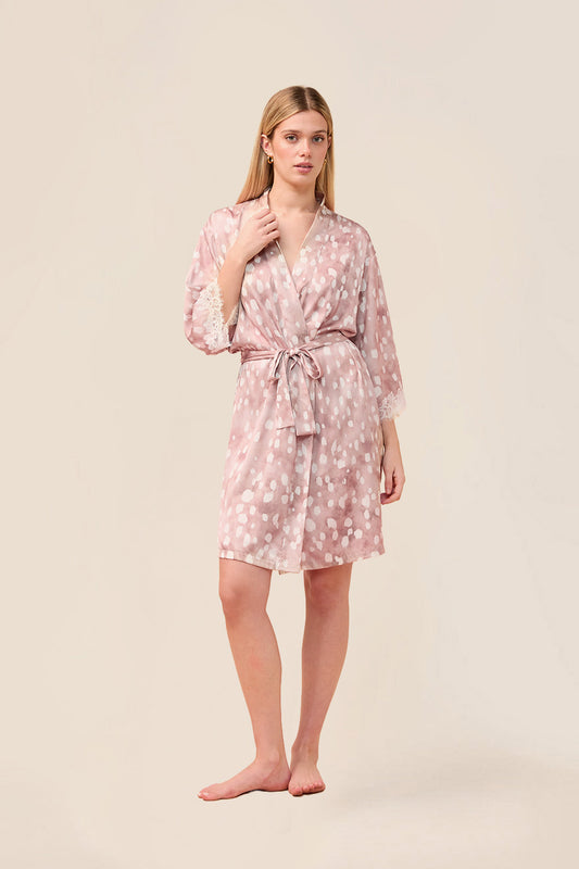Hadley Bambi Print Robe