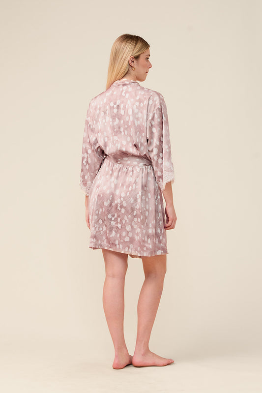 Hadley Bambi Print Robe