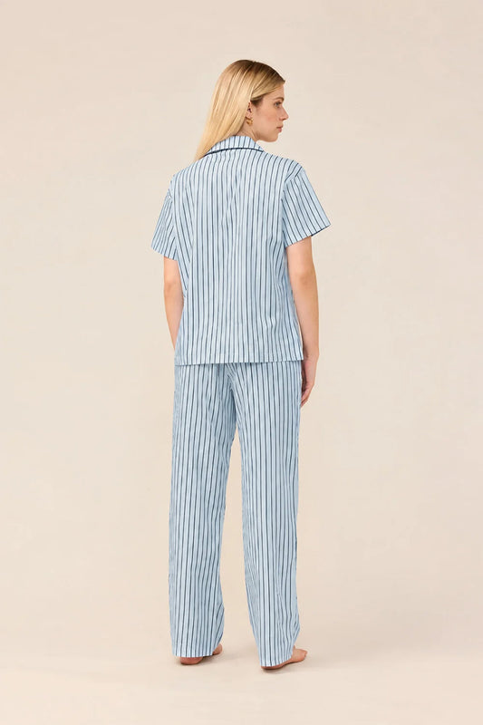 Lisa Stripe Long Pant PJ Set