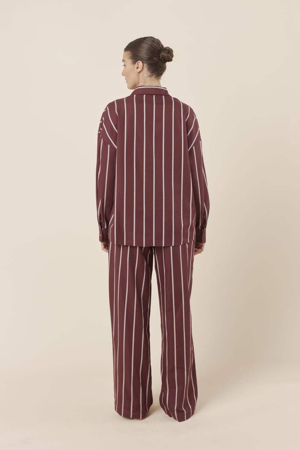 Chloe Cotton Striped PJ Set
