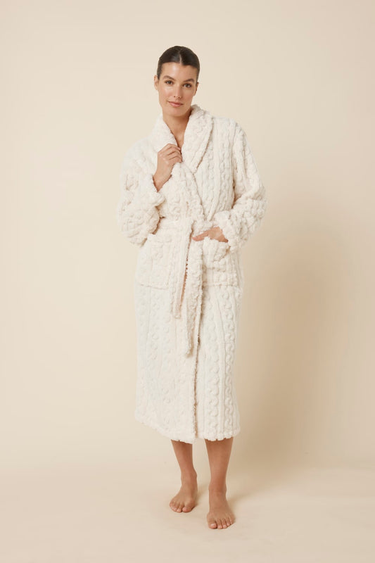 Gabriella Plush Long Robe