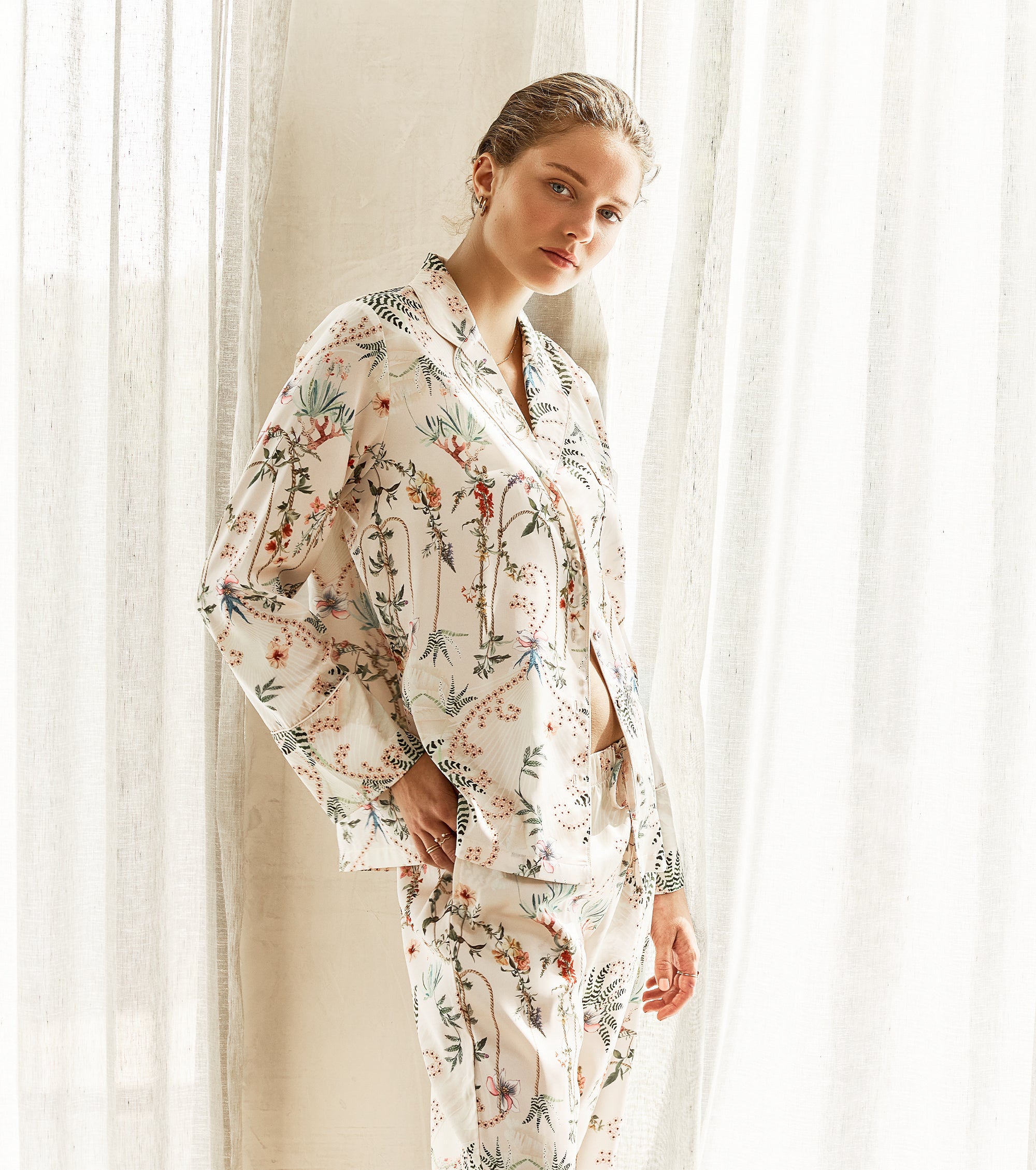 printed pyjamas