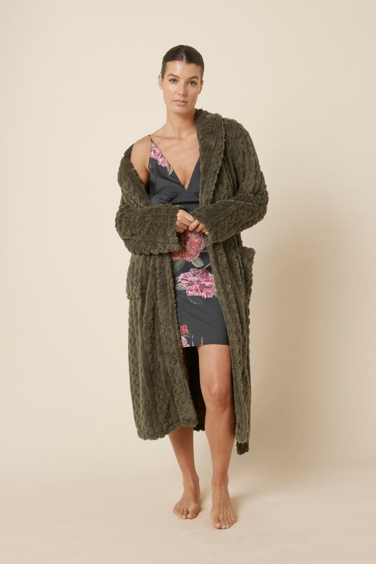 Piper Floral Silky Satin Nightie