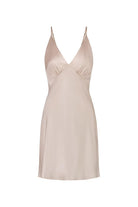 Seraphina Pure Silk Pink Chemise Short | Gingerlilly Sleepwear
