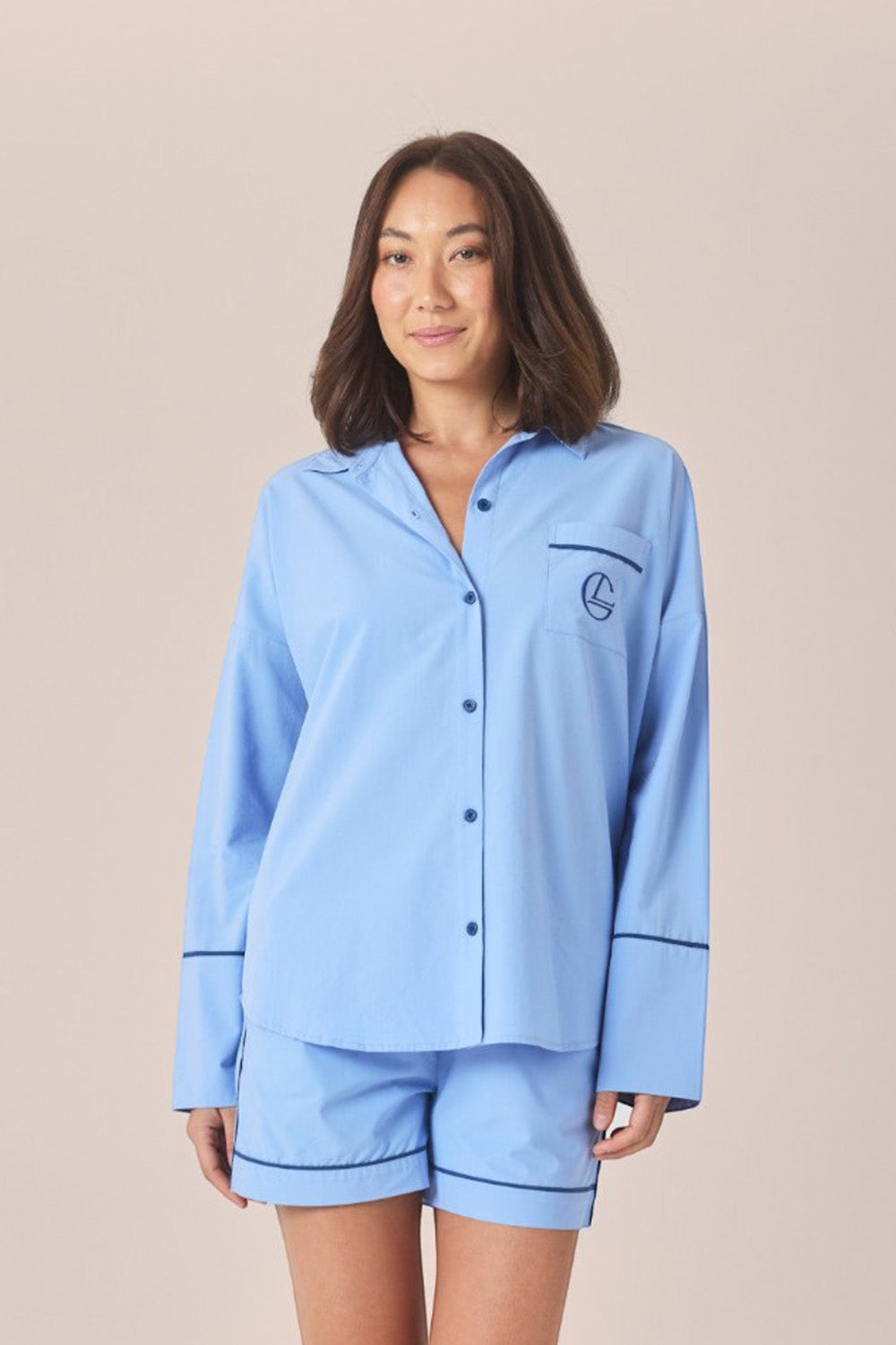 Stevie Long Sleeve PJ Top