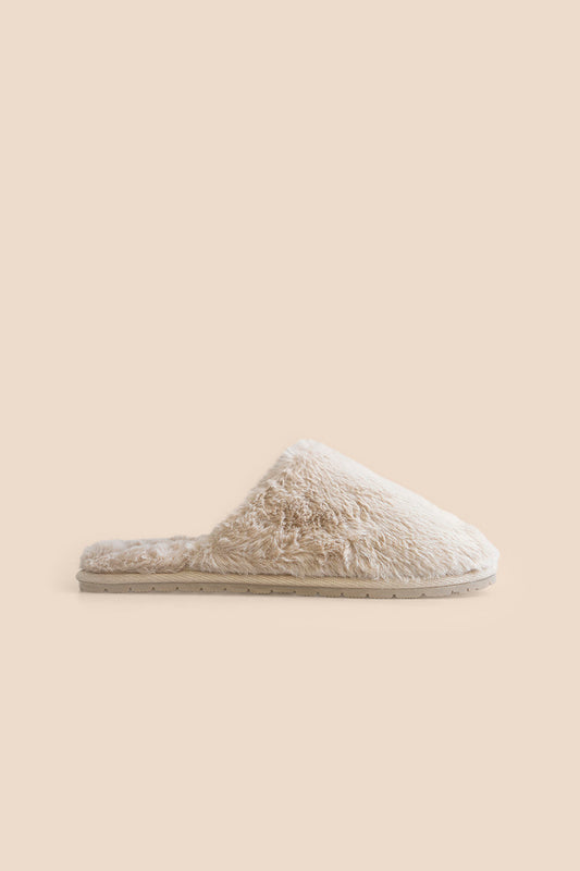 Turin Slipper In Beige