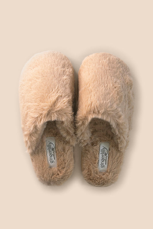 Turin Slipper In Beige