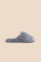 Gingerlilly Turin Slipper in Grey - Side