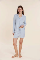 Adelaide Ribbed Shorts - Gingerlilly Sleepwear