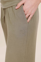Athens Ribbed Long Pants - Gingerlilly Sleepwear