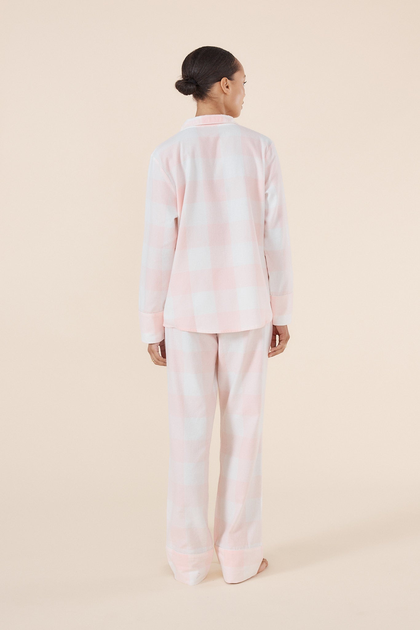 Emery Buffalo Check Cotton PJ set - Gingerlilly Sleepwear