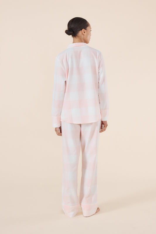 Emery Buffalo Check Cotton PJ set - Gingerlilly Sleepwear
