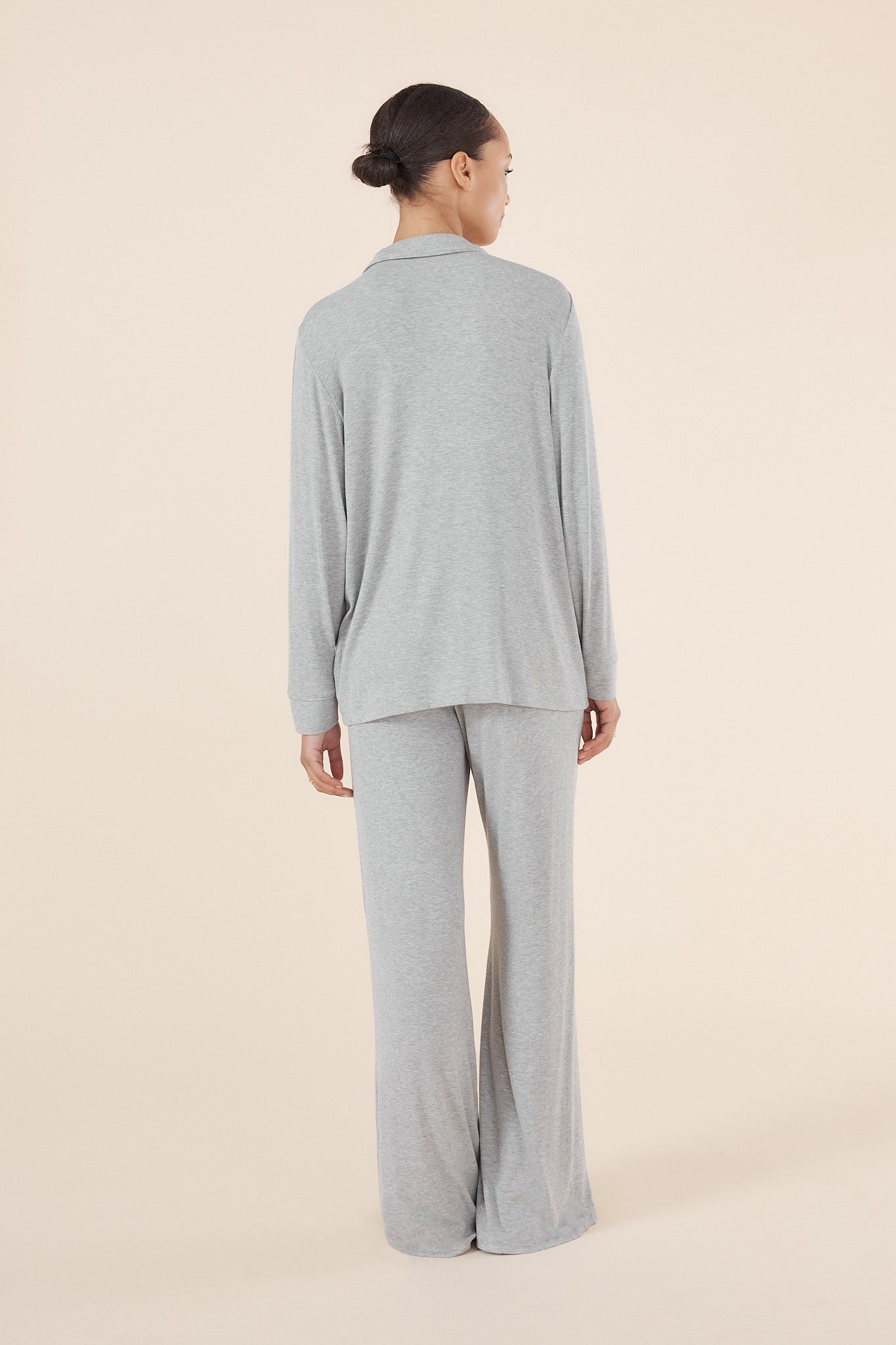 Emilia Ribbed Lounge PJ set - Gingerlilly Sleepwear