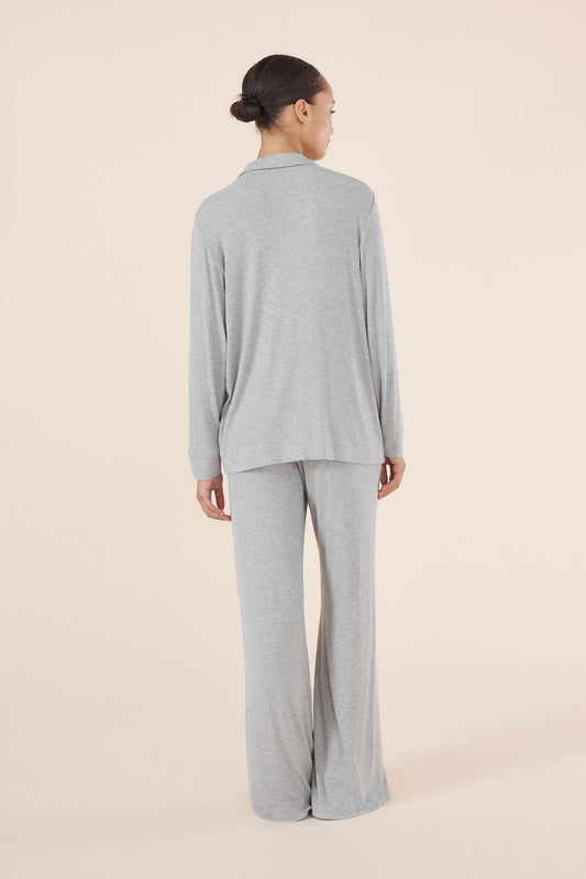 Emilia Ribbed Lounge PJ set - Gingerlilly Sleepwear
