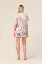 Gingerlilly Lydia Bambi Print Short Set - Brown - Back