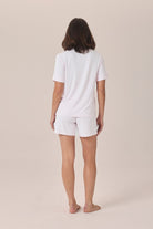 Gingerlilly Matilda Bamboo Short PJ Set - Pink - Back