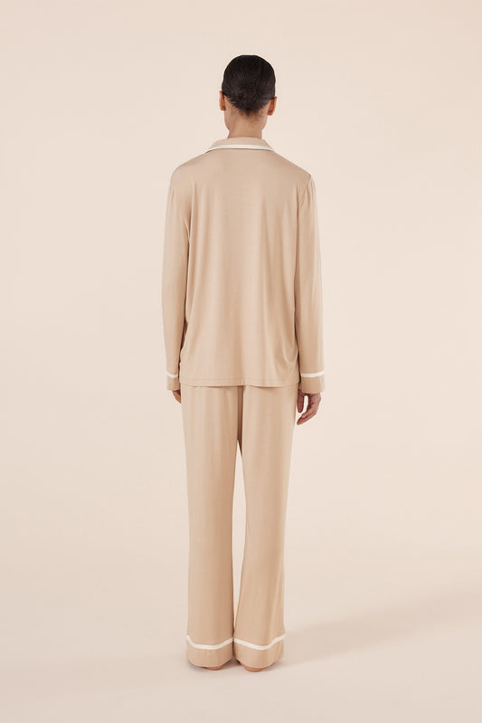 Janine Natural Bamboo PJ set - Gingerlilly Sleepwear