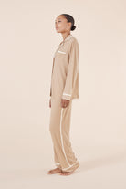 Janine Natural Bamboo PJ set - Gingerlilly Sleepwear