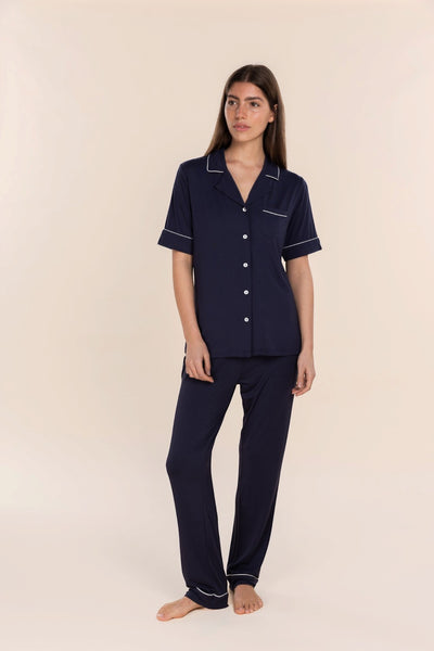 Jenna Bamboo Long PJ Set