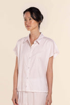Marlie Pyjama Set in pink diamond print cotton
