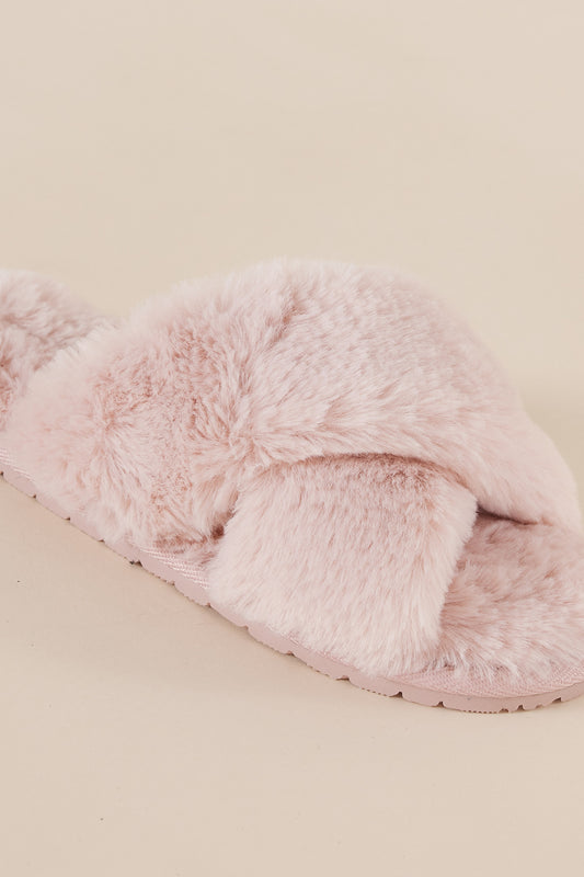 Milan Plush Slipper - Gingerlilly Sleepwear