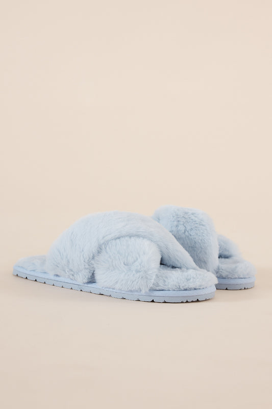 Milan Plush Slipper - Gingerlilly Sleepwear