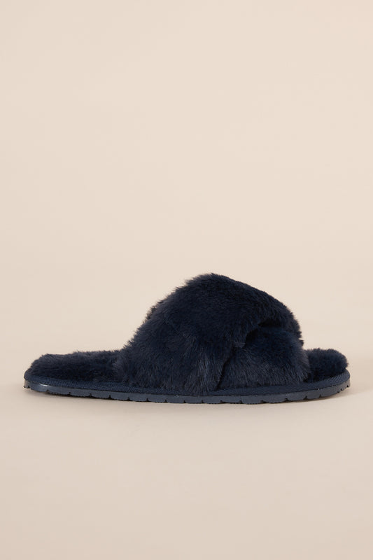 Milan Plush Slipper - Gingerlilly Sleepwear