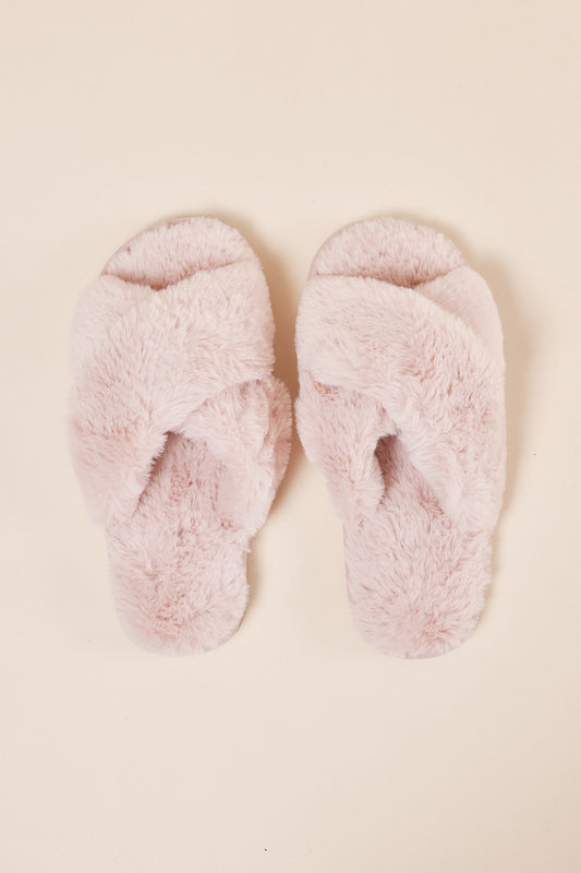 Milan Plush Slipper - Gingerlilly Sleepwear