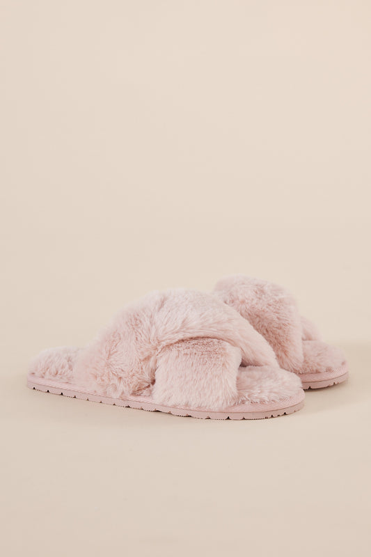 Milan Plush Slipper - Gingerlilly Sleepwear