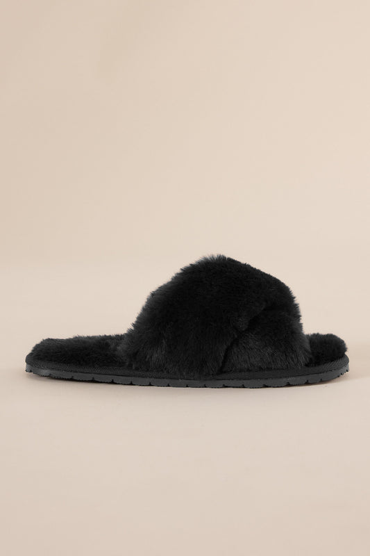 Milan Plush Slipper - Gingerlilly Sleepwear