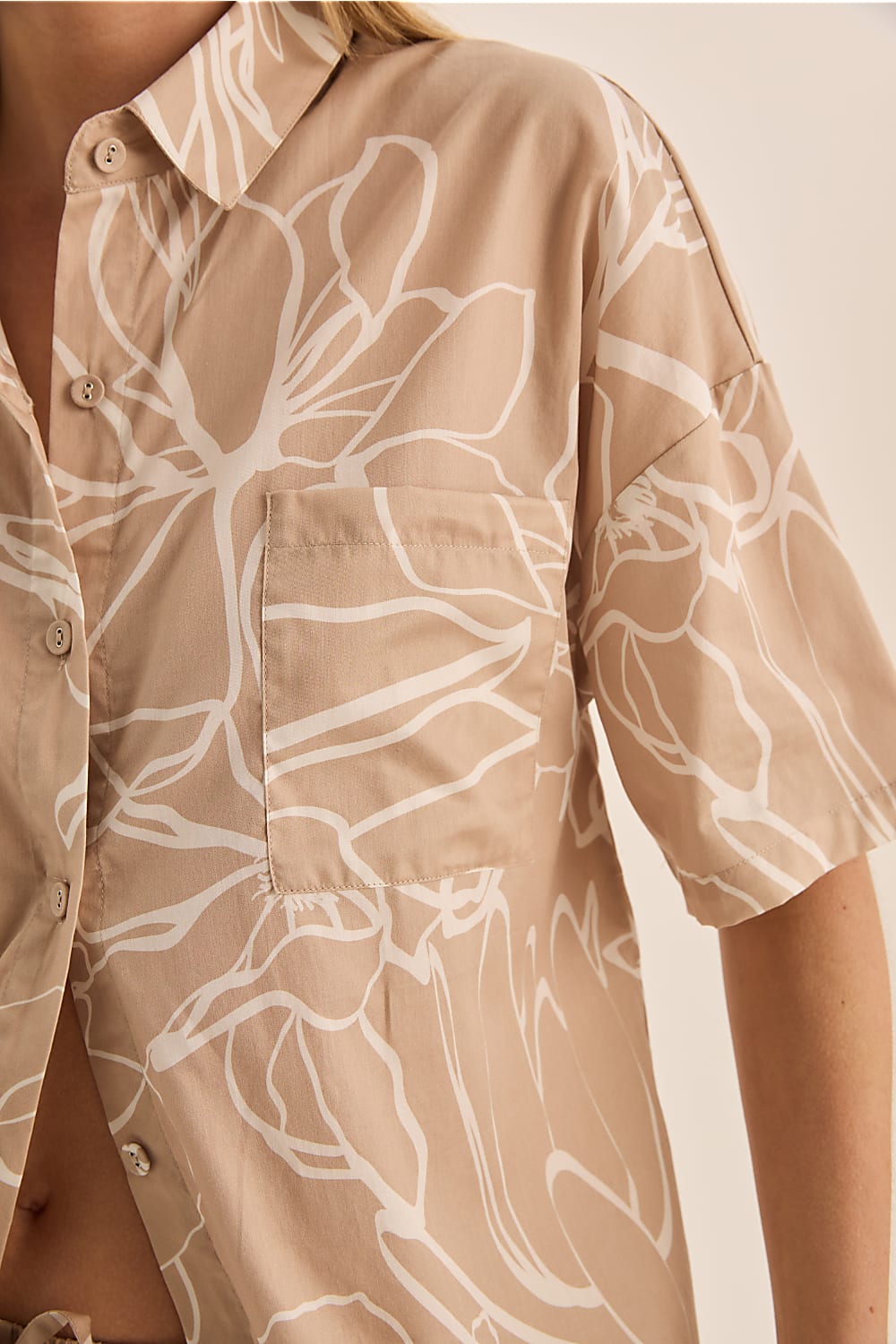 Milana Natural Cotton Floral PJ - Gingerlilly Sleepwear