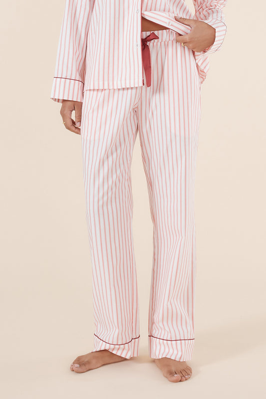 Octavia Cotton Stripe PJ set - Gingerlilly Sleepwear