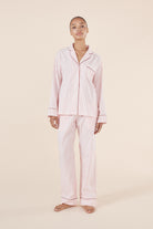 Octavia Cotton Stripe PJ set - Gingerlilly Sleepwear