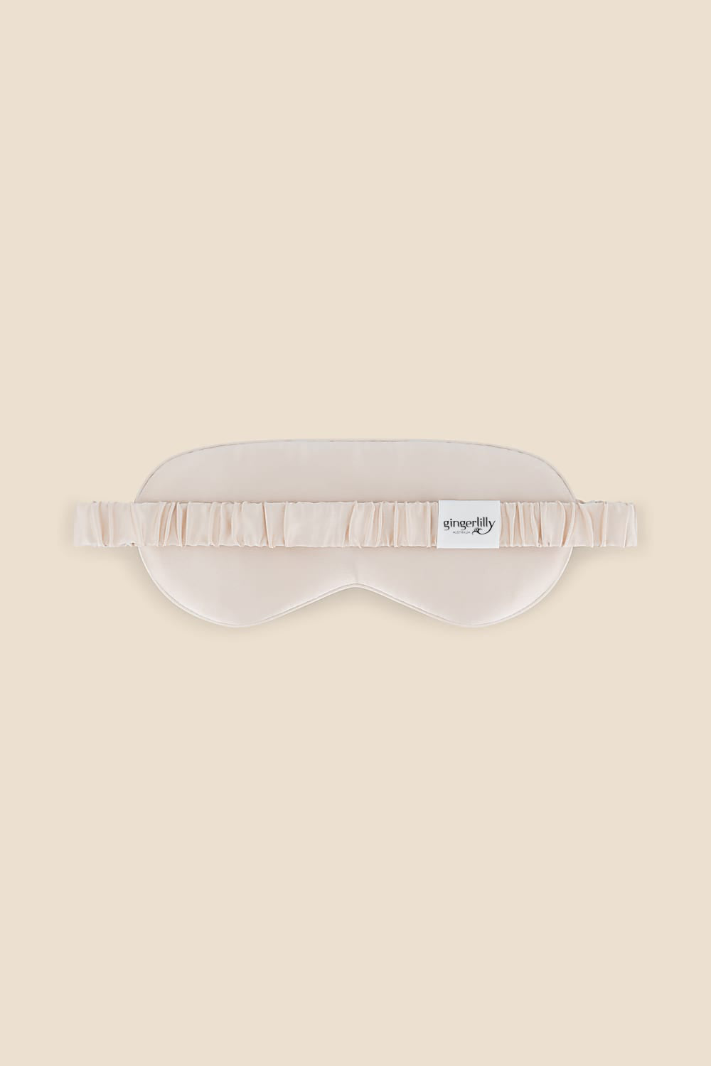 Opulent Pink Pure Silk Eyemask - Gingerlilly Sleepwear