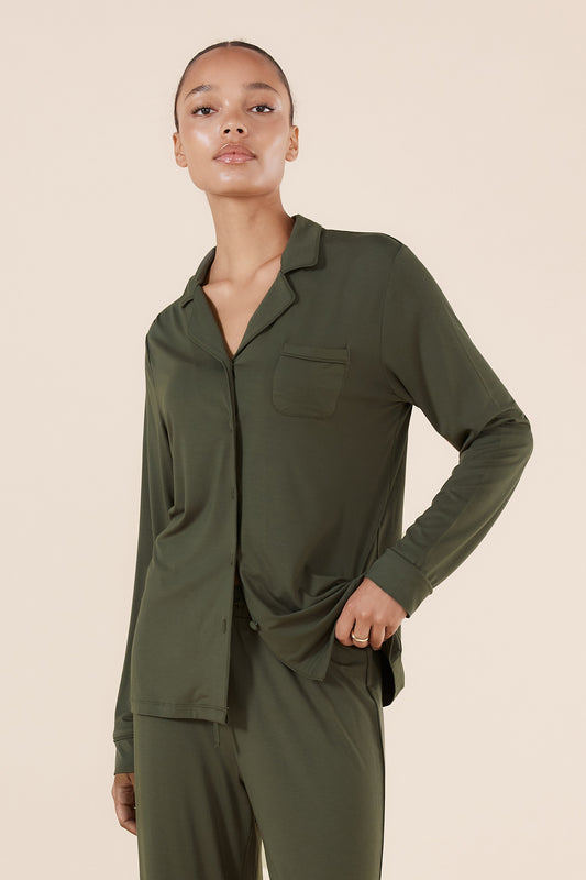 Tessa Bamboo Long PJ set - Gingerlilly Sleepwear
